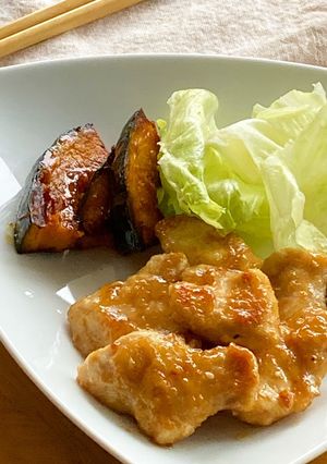 *鶏胸肉の焼肉タレバター焼き*-レシピのメイン写真