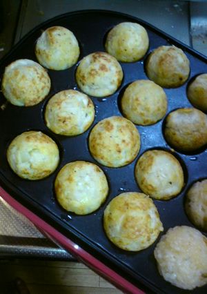 お弁当に!たこ焼き器でおからナゲット-レシピのメイン写真