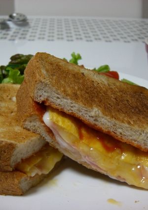 母の味☆オムレツサンド-レシピのメイン写真