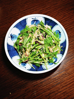 簡単☆水菜となすのツナサラダ-レシピのメイン写真