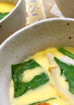 電子レンジで簡単に♪茶碗蒸し★動画あり★-レシピのメイン写真