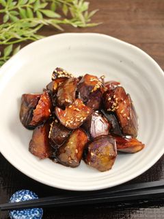 簡単!茄子みそ 八丁味噌風味-レシピのメイン写真