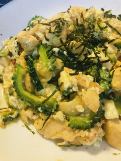 鶏肉とゴーヤーの豆腐&玉子チャンプルー-レシピのメイン写真