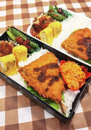 高１男子とパパの弁当240523-レシピのメイン写真