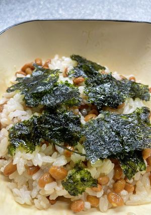 簡単ピリ辛納豆ご飯-レシピのメイン写真