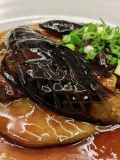 レンジで7分 ツヤツヤ茄子の照り煮-レシピのメイン写真