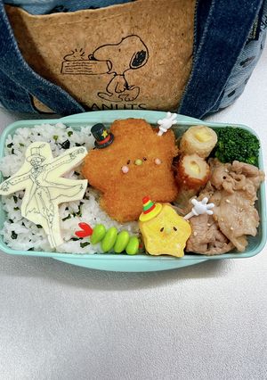 毎日高校男子弁当 ハウルの動く城-レシピのメイン写真