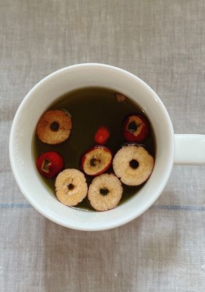 食べる八女茶-レシピのメイン写真