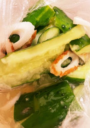 秒で作れる！竹輪ときゅうりの甘酢つけ-レシピのメイン写真