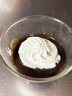 コーヒーゼリー簡単ゼラチンで作る-レシピのメイン写真
