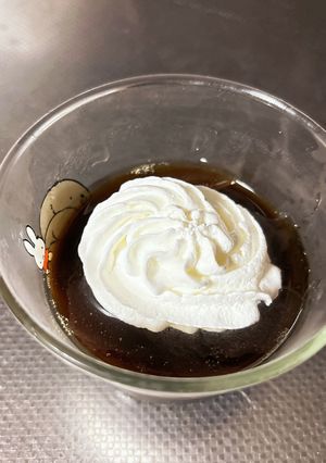 コーヒーゼリー簡単ゼラチンで作る-レシピのメイン写真