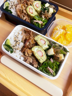 20240523娘ちゃん息子っちのお弁当-レシピのメイン写真