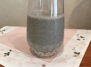 黒ごまきな粉バナナ豆乳スムージー-レシピのメイン写真