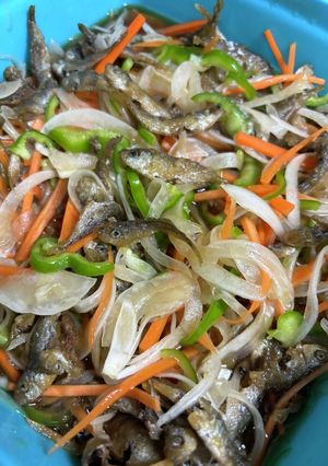 食べ出したら止まらない甘めの豆アジ南蛮！-レシピのメイン写真