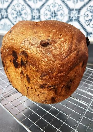 クランベリーとチョコのハーフ食パン-レシピのメイン写真