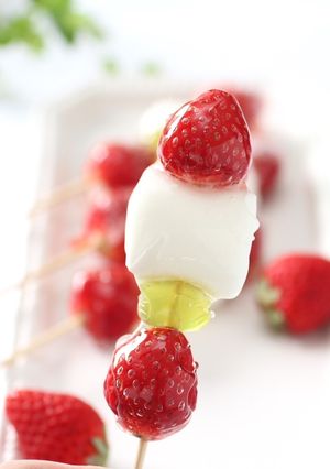 お菓子も一緒にアイスタンフル-レシピのメイン写真