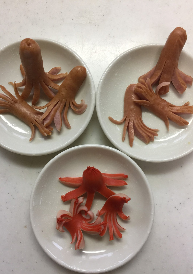 簡単　ウインナー　飾切り　半冷凍　コツ-レシピのメイン写真