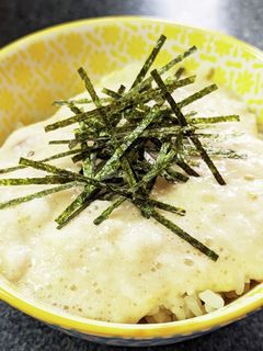 5分で作れる!夏にぴったり梅とろろごはん-レシピのメイン写真