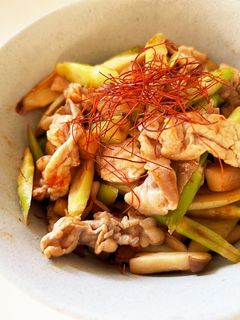 姫たけのこの豆板醤炒め-レシピのメイン写真