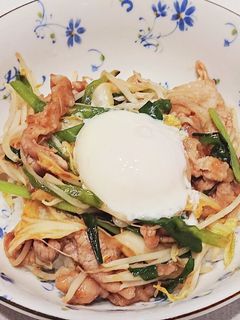 豚キムチ丼-レシピのメイン写真