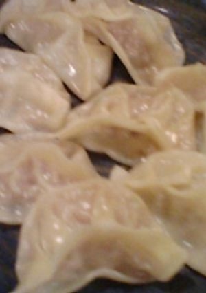 新タマネギと豚肉の蒸餃子-レシピのメイン写真
