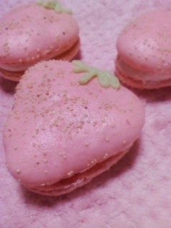 ☆そのまんまいちごマカロン☆-レシピのメイン写真