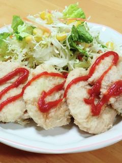 ポテトツナのハンバーグ-レシピのメイン写真