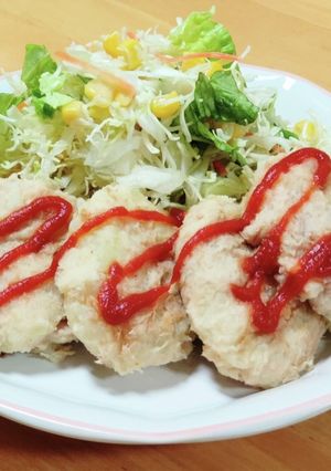 ポテトツナのハンバーグ-レシピのメイン写真