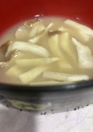 オガタの夜食　お味噌汁-レシピのメイン写真