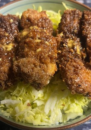 ソースちくわかつ丼-レシピのメイン写真