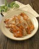 豚バラ肉のカリッとチーズ焼き