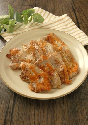 豚バラ肉のカリッとチーズ焼き-レシピのメイン写真