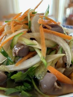 砂肝とパクチーサラダ-レシピのメイン写真
