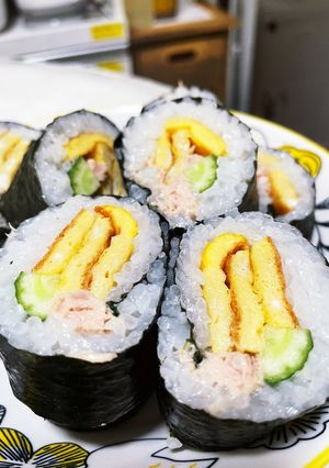 ある物巻き寿司-レシピのメイン写真
