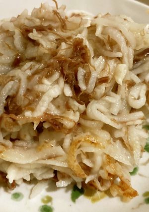 長芋とコンビーフのシャキシャキ炒め-レシピのメイン写真