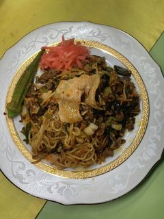 豚キムチとニラ炒めの焼きそば 218-レシピのメイン写真