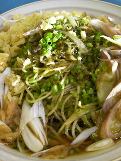 和風 シラスとみょうがの柚子胡椒パスタ-レシピのメイン写真
