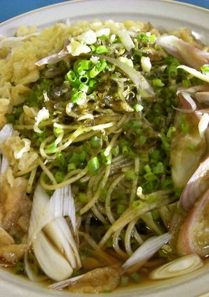 和風　シラスとみょうがの柚子胡椒パスタ-レシピのメイン写真