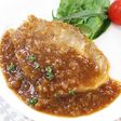 簡単ヘルシー*豚肉のケチャップソースがけ