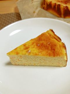★低糖質!人参の*ベークドチーズケーキ*-レシピのメイン写真