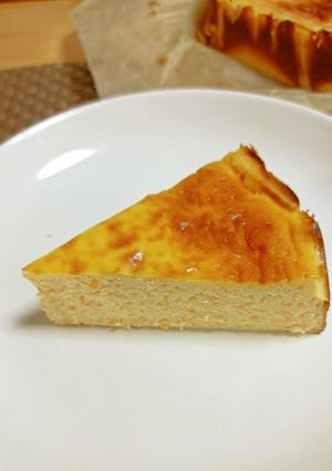 ★低糖質!人参の*ベークドチーズケーキ*-レシピのメイン写真