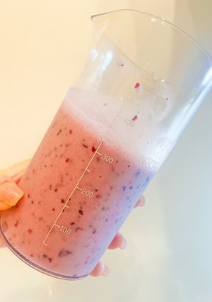 ♡ベリーとバナナのスムージー♡-レシピのメイン写真