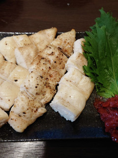 鶏ササミと梅肉の大葉包み-レシピのメイン写真