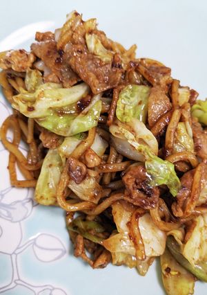 ソース焼きそば-レシピのメイン写真