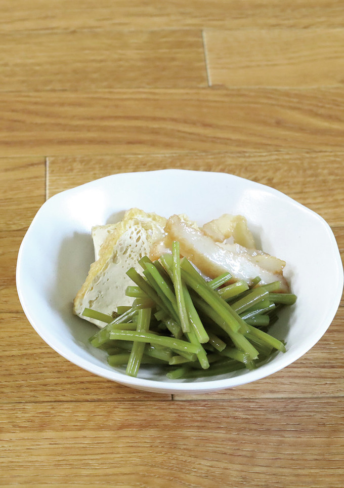 いもじくと厚揚げの煮物-レシピのメイン写真