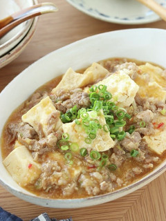 豚こまの崩しマーボー豆腐-レシピのメイン写真