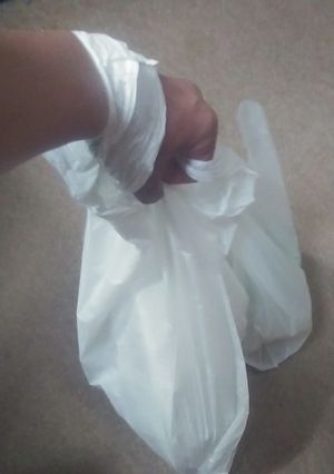 レジ袋が重くても痛くない持ち方-レシピのメイン写真