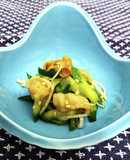 ホタテのミミと野菜の中華和え