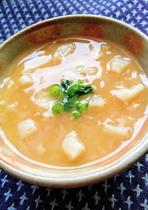 ホタテとキノコのあんかけミルク茶碗蒸し-レシピのメイン写真