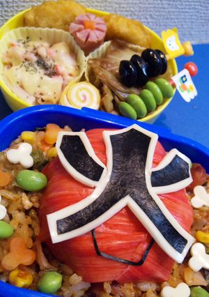 ★シンケンジャー・レッドのお弁当★-レシピのメイン写真